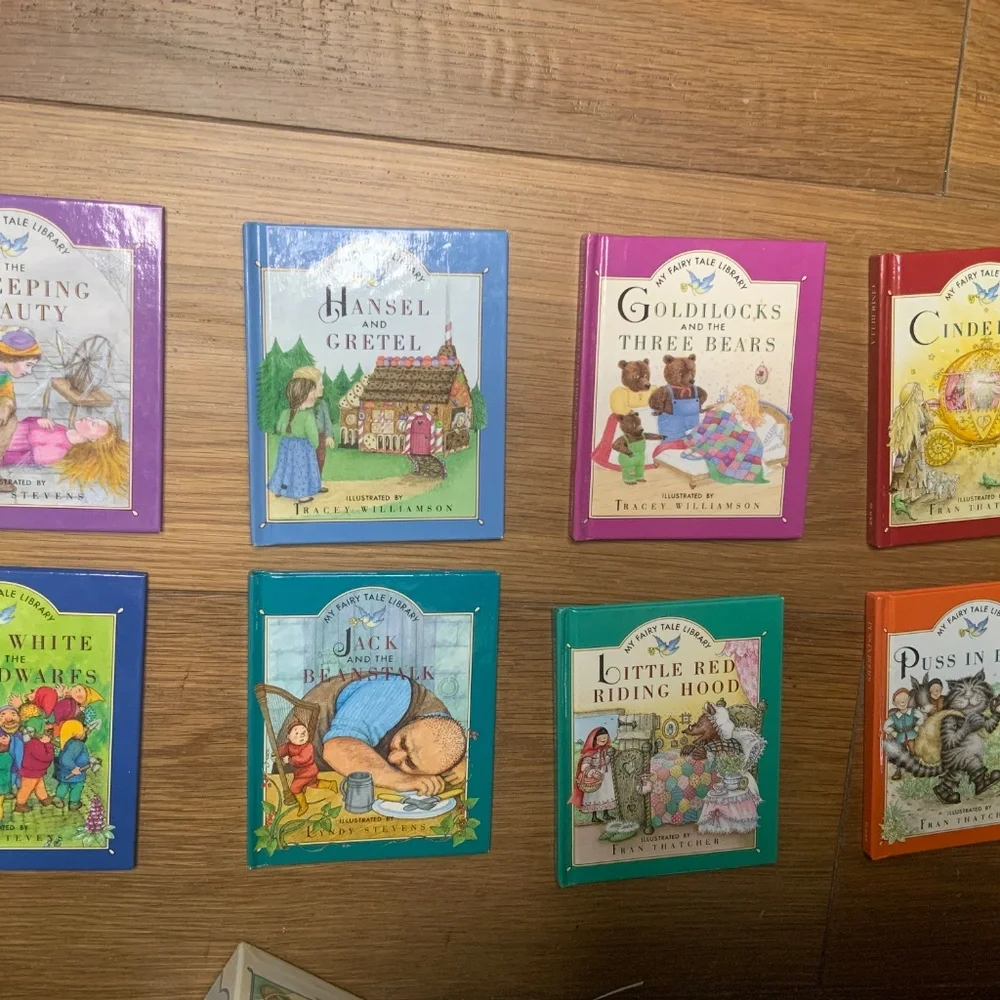 “My Fairy Tale Library” Eight Little Books in Slipcase